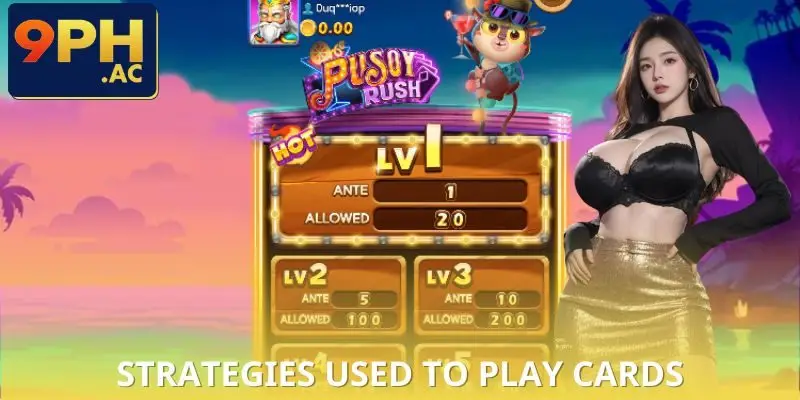 Strategies used to play cards