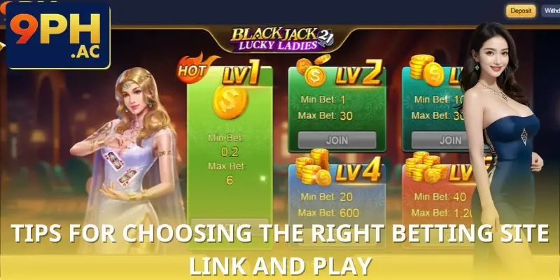 Tips for choosing the right betting site link and play here