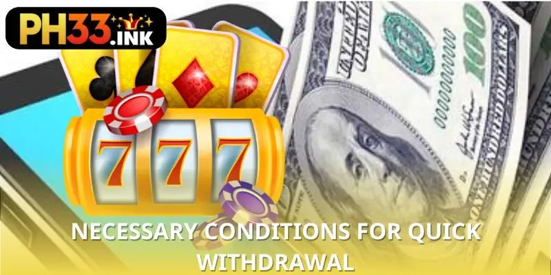 Some conditions required to withdraw capital